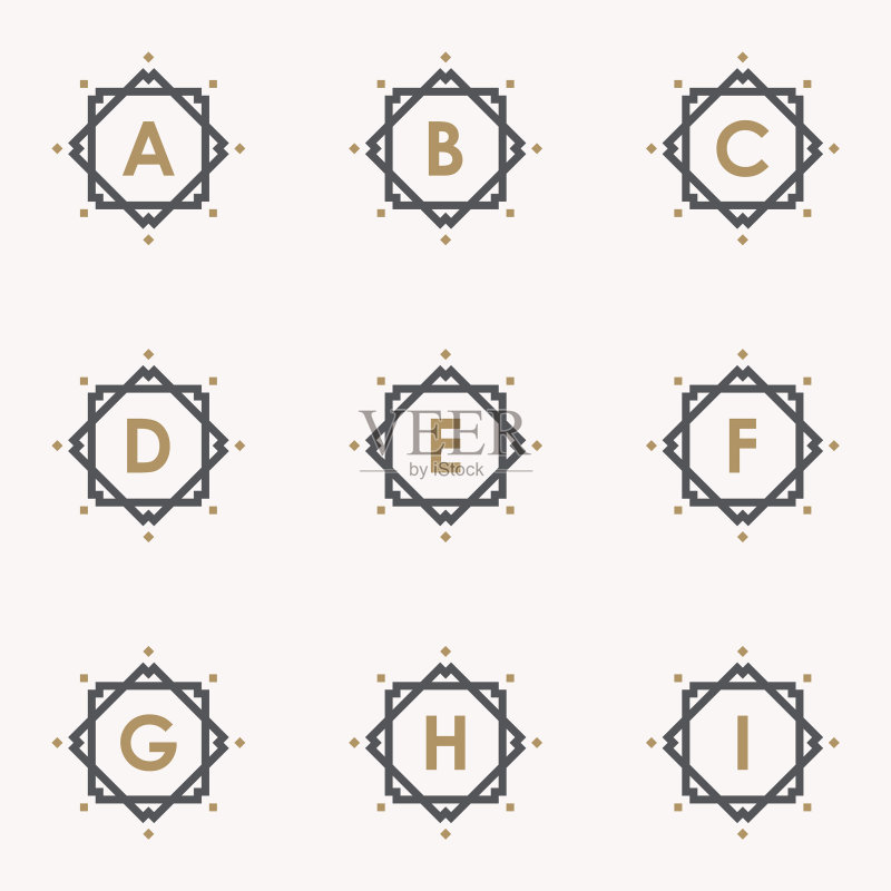字母A图标素材