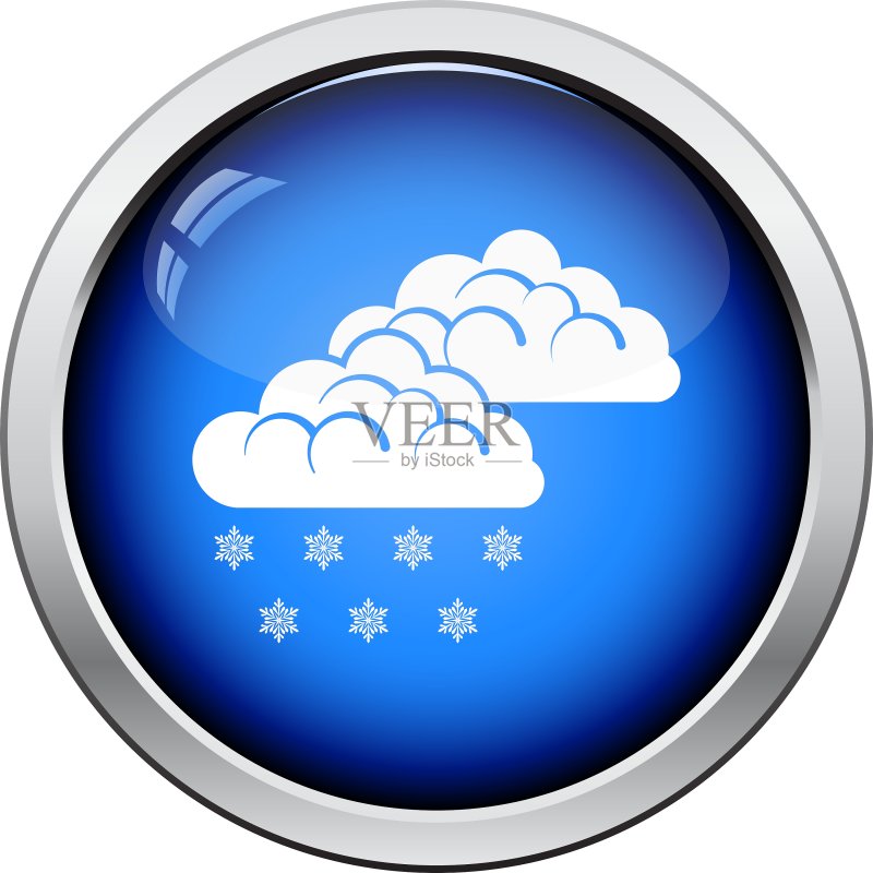 雪花图标图标素材