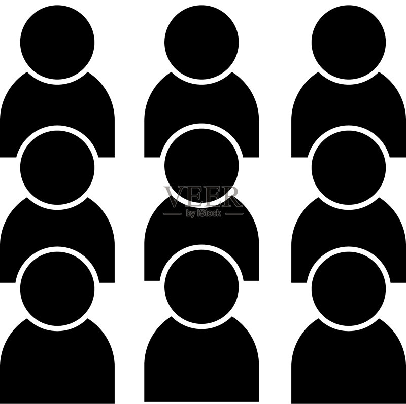 团队图标符号图标素材