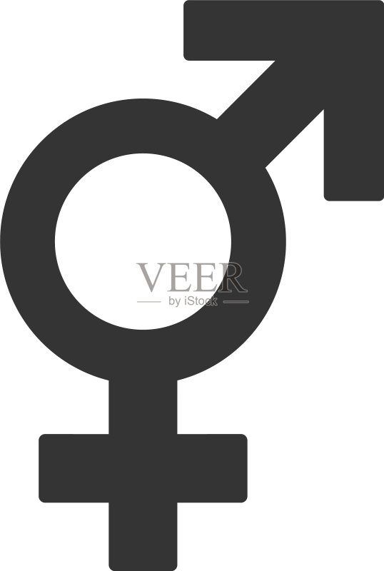 性别符号扁平图标图标素材