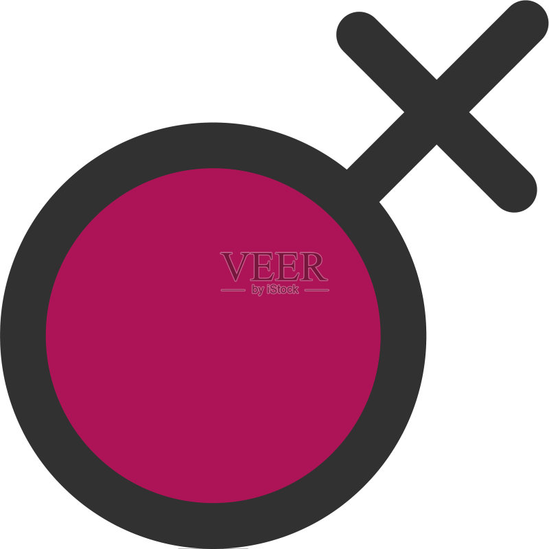 女性标志图标图标素材