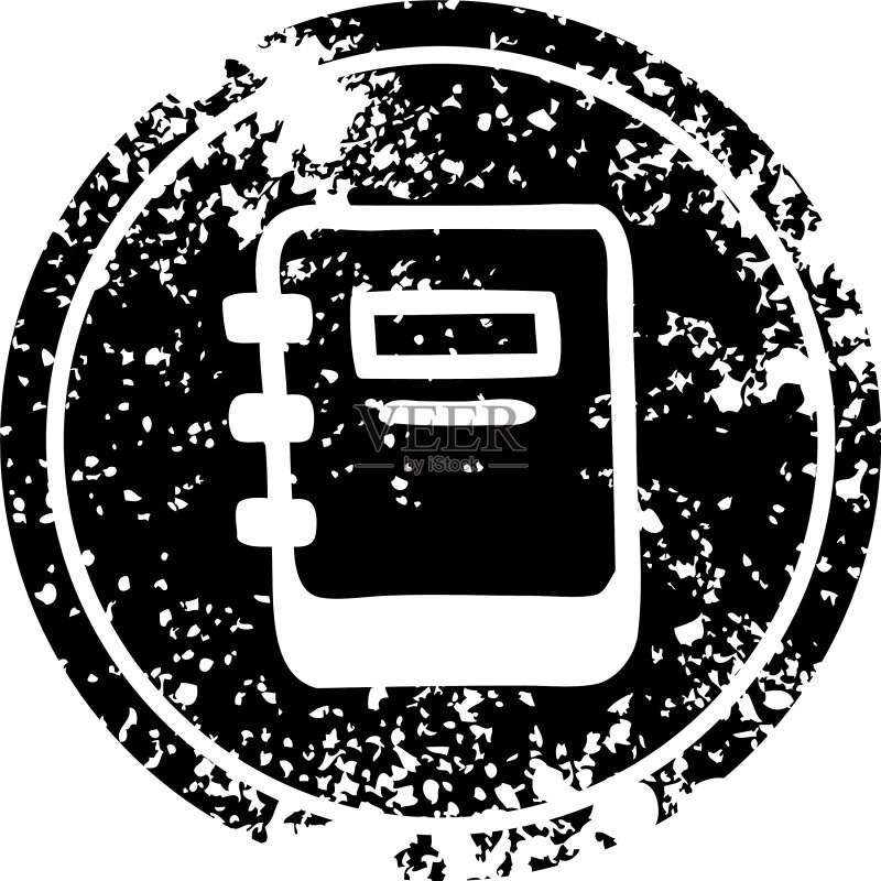 做旧的笔记本图标图标素材
