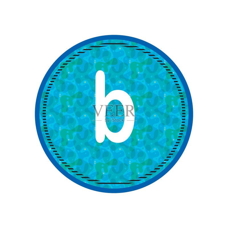 字母B标志模板设计图标素材