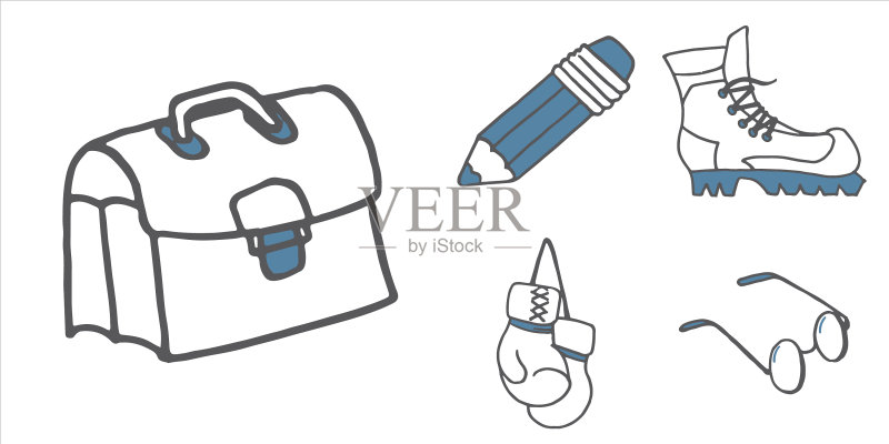 涂鸦图标合集图标素材