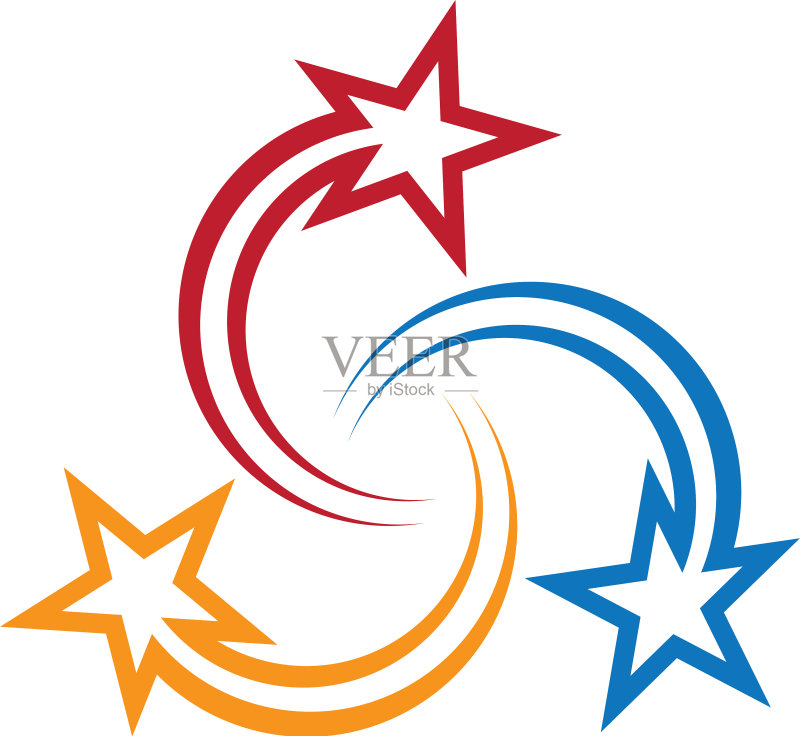 明星符号图标素材