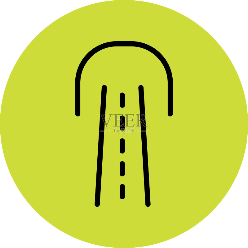 公路隧道图标图标素材