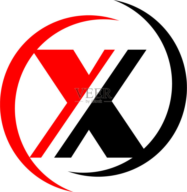 字母X标志模板图标设计图标素材