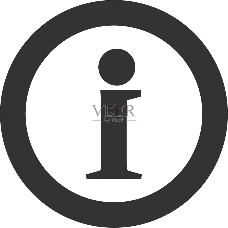 信息图标(扁平风格)图标素材