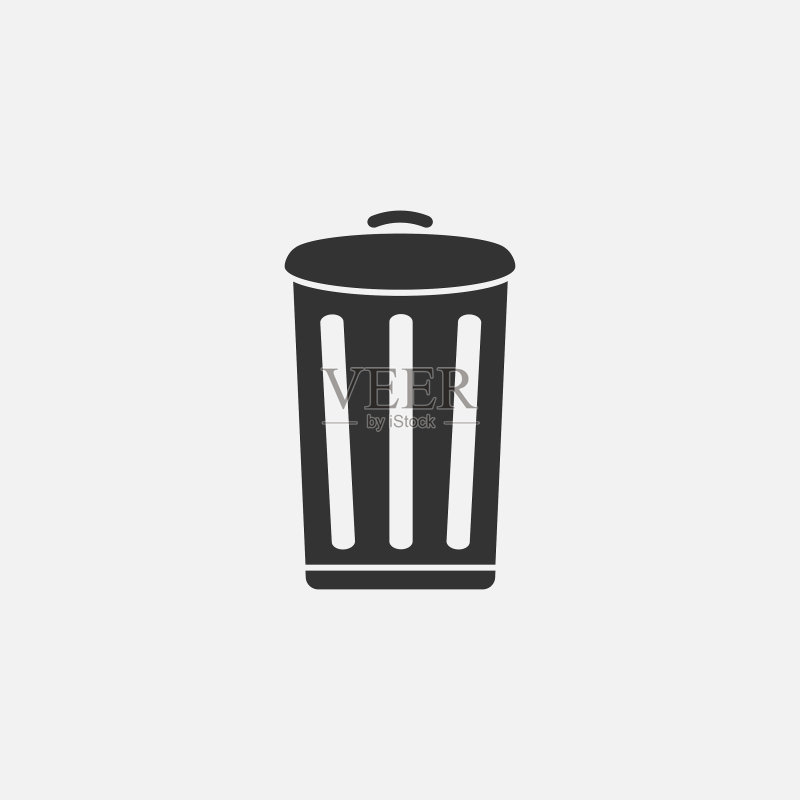 垃圾箱图标图标素材