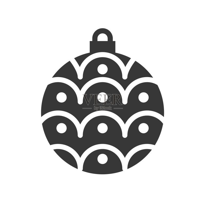 圣诞球小玩意的图标适合作为使用图标素材