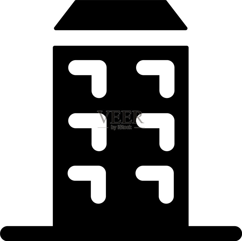 房地产建筑图标素材