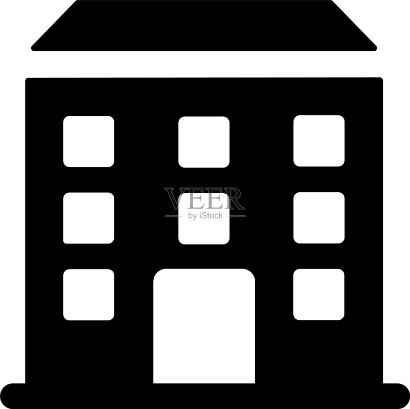住宅楼图标素材
