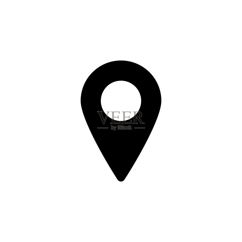 地图图钉标记图标图标素材