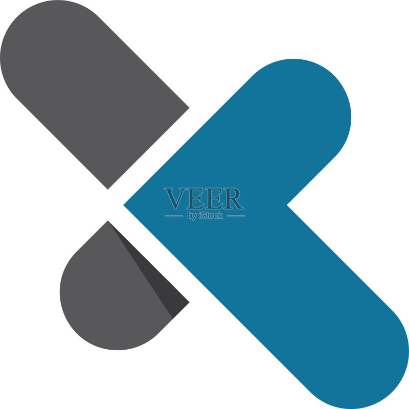 X字母标志模板图标图标素材