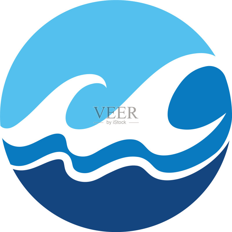 水波图标图标素材