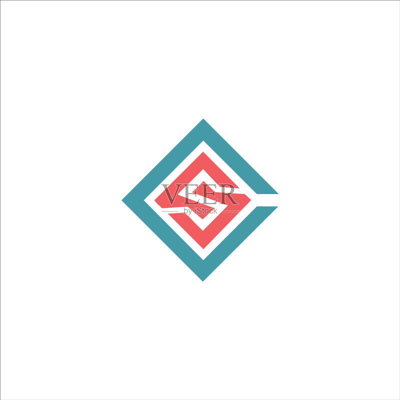 CS和SC创意首字母标志图标素材