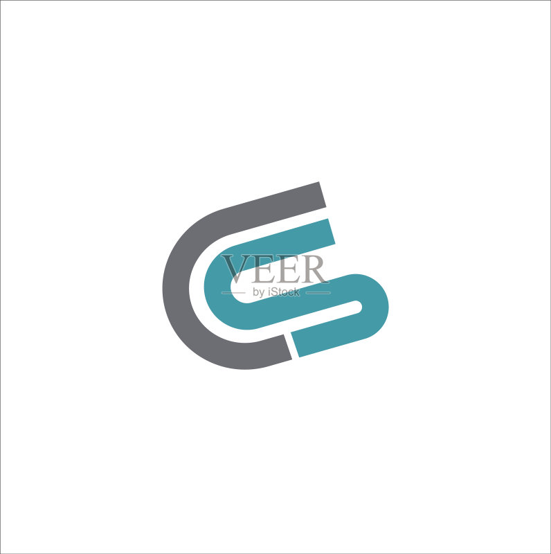 CS和SC创意首字母标志图标素材