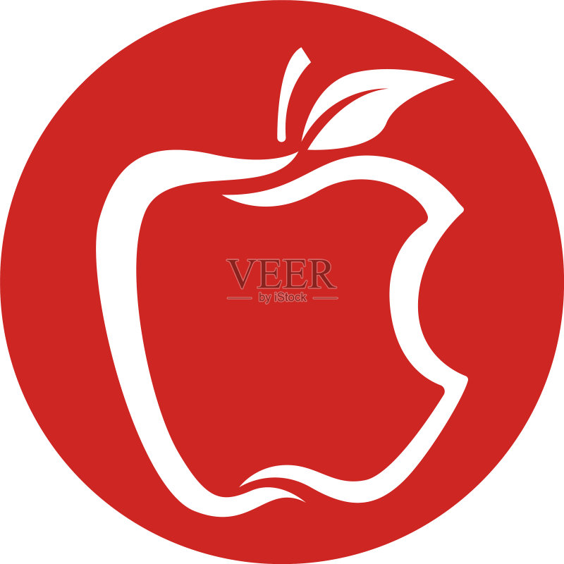 苹果设计图标Logo模板图标素材
