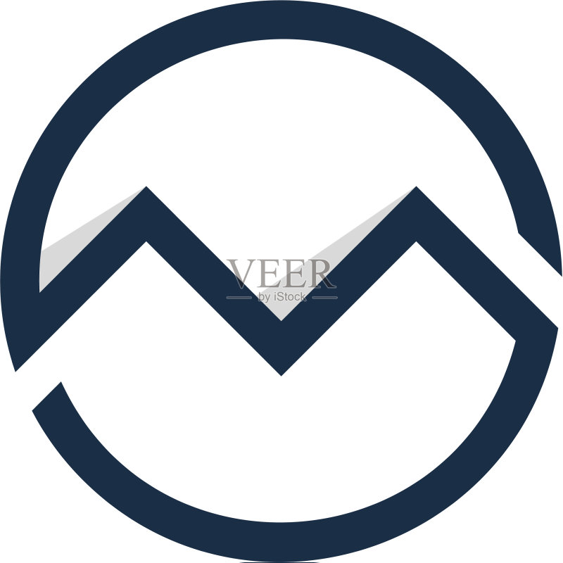 山峰Logo图标设计图标素材