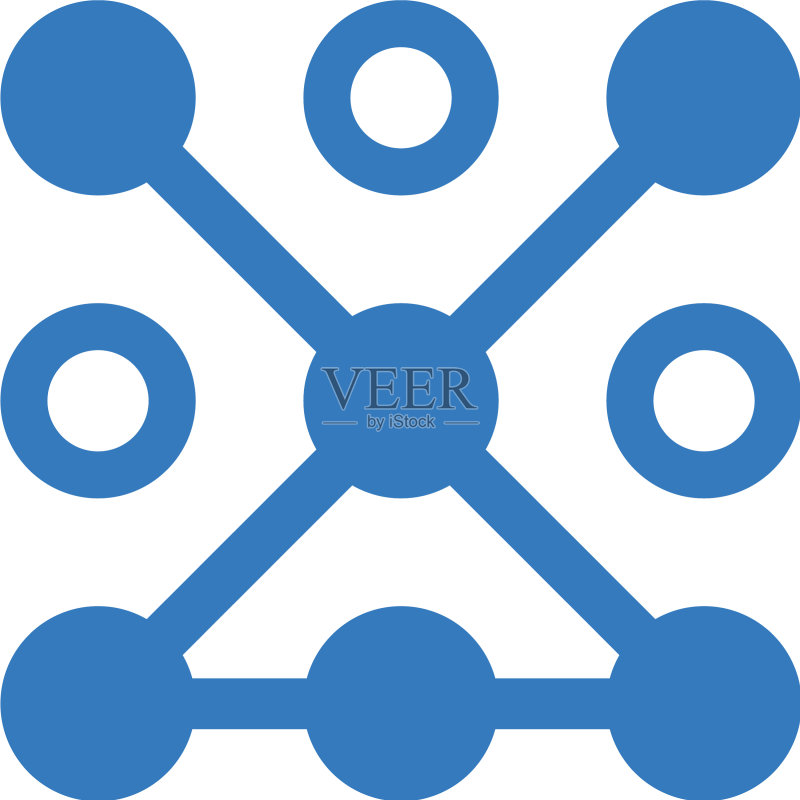 图案锁密码手机安全图标图标素材