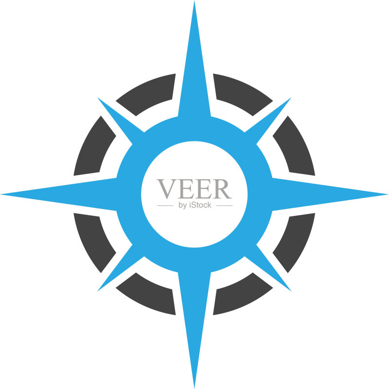 指南针logo模板图标素材