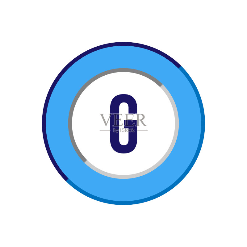 字母G logo模板设计图标素材