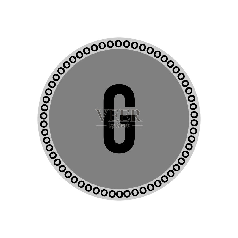 字母G logo模板设计图标素材