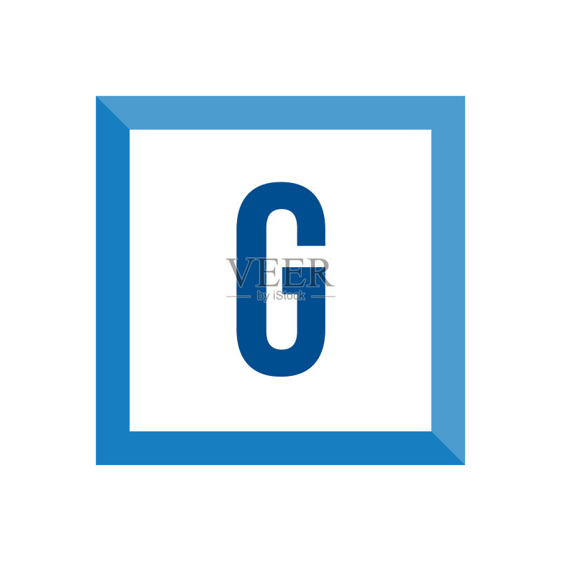 字母G logo模板设计图标素材