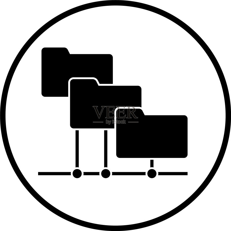 文件夹网络图标图标素材