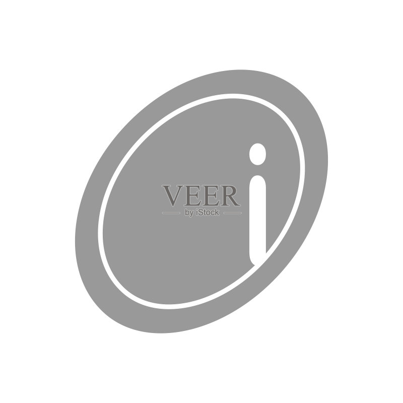首字母logo I模板设计图标素材
