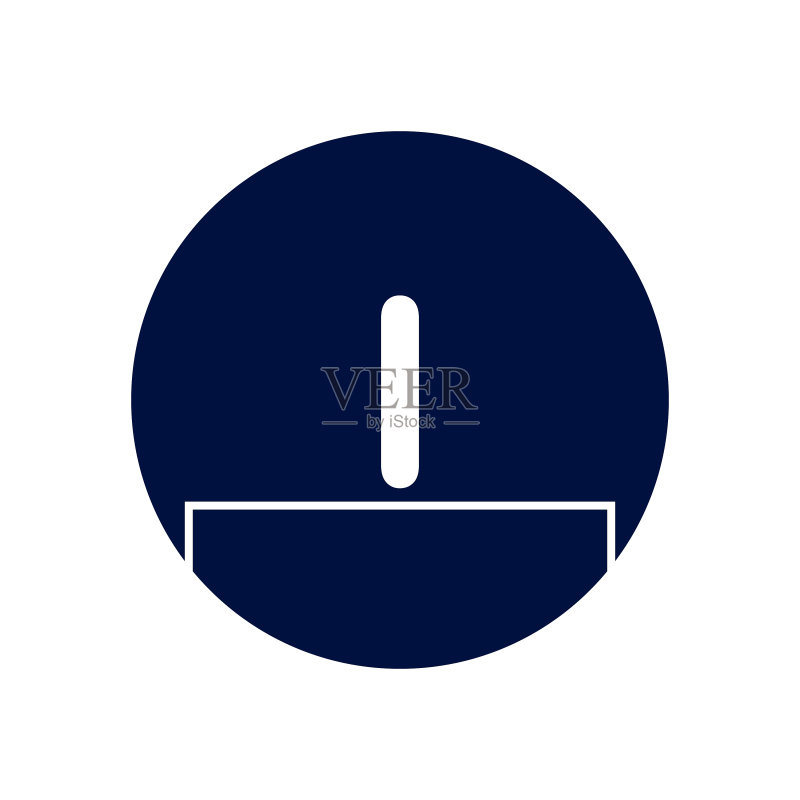 首字母logo I模板设计图标素材