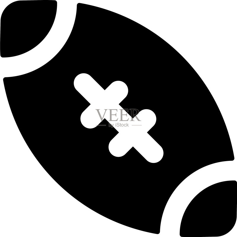 橄榄球图标素材
