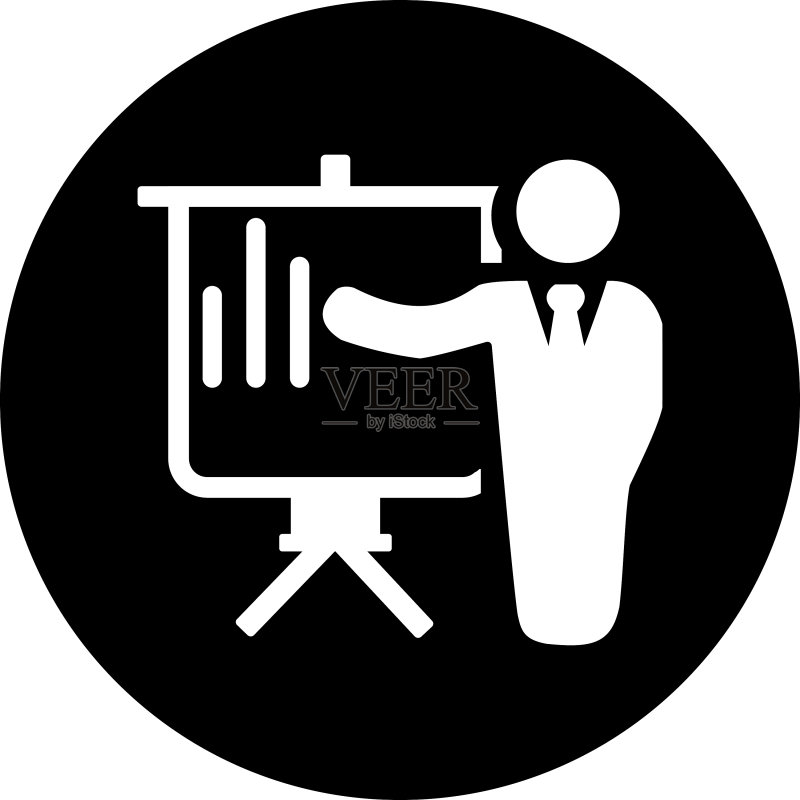 商务演示图标图标素材