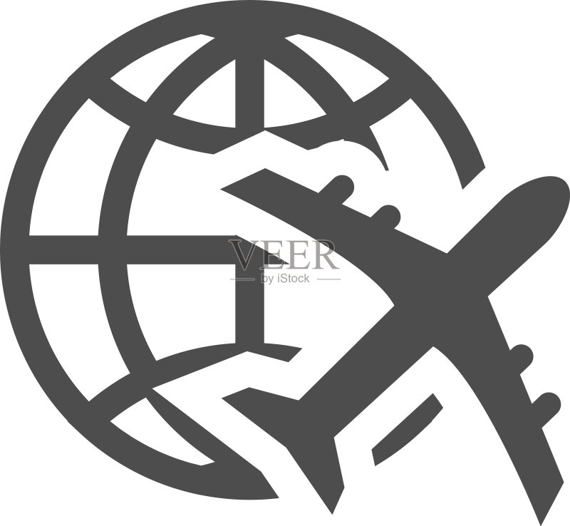 地球世界图标图形设计模板图标素材