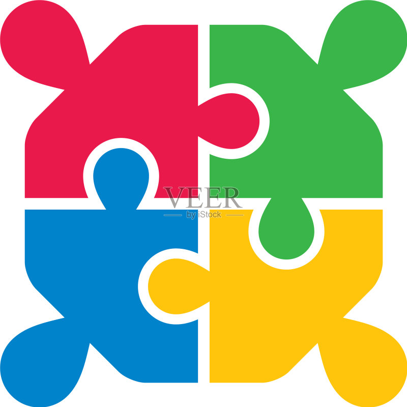 拼图图标设计图标素材