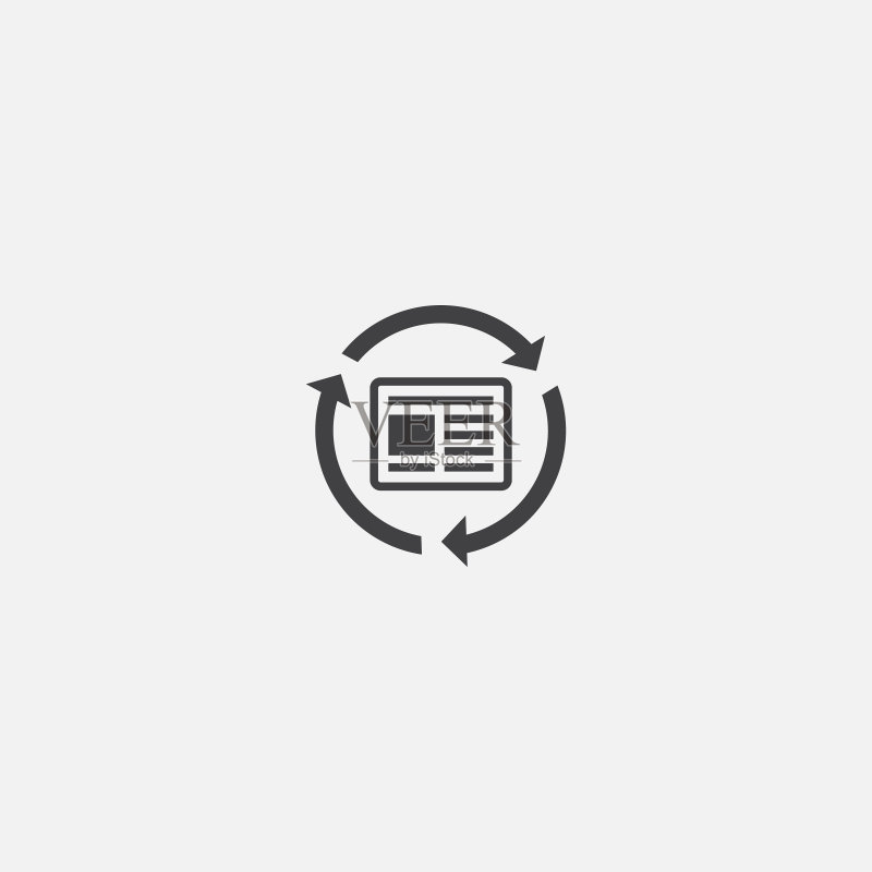 内容优化基础图标简约标志图标素材