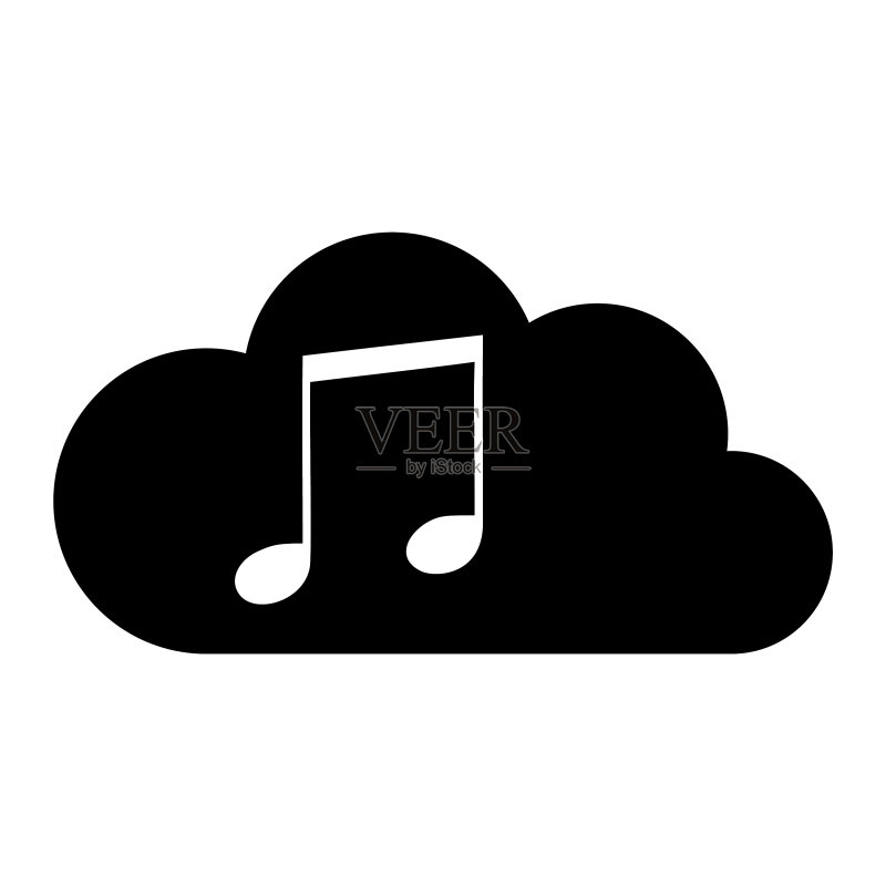 音符和云朵图标素材