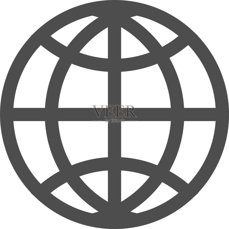 地球世界图标图形设计模板图标素材
