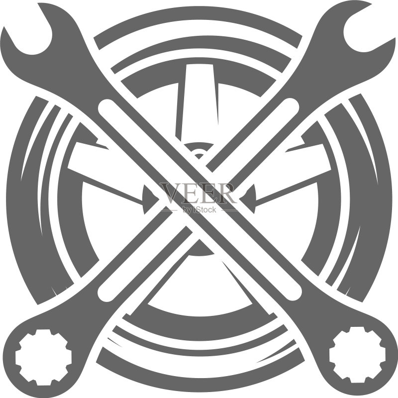 轮胎标志图标设计模板图标素材