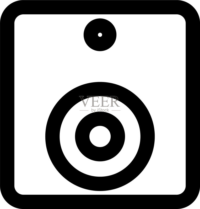 音响设备图标图标素材