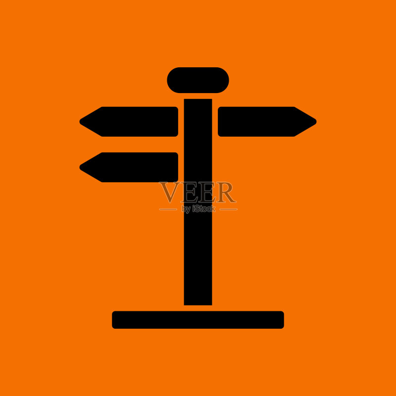 指示牌图标图标素材