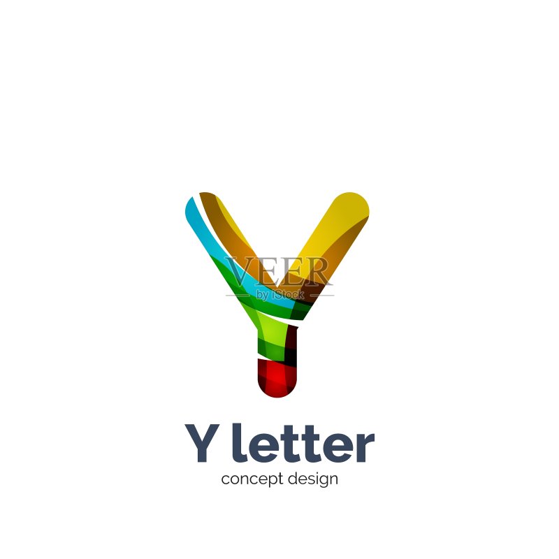 字母Y标志图标素材