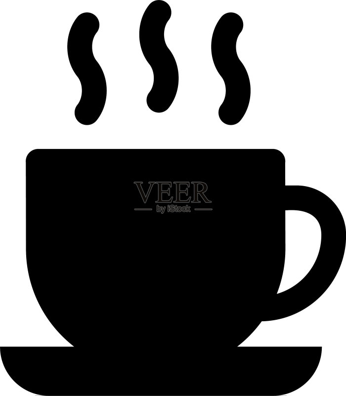 热茶杯图标素材