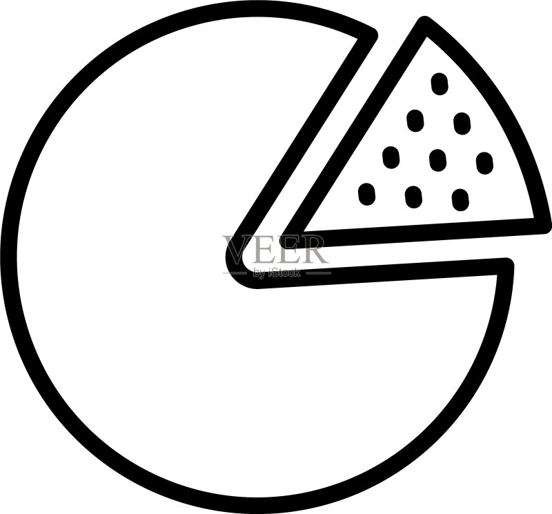饼形图图标素材
