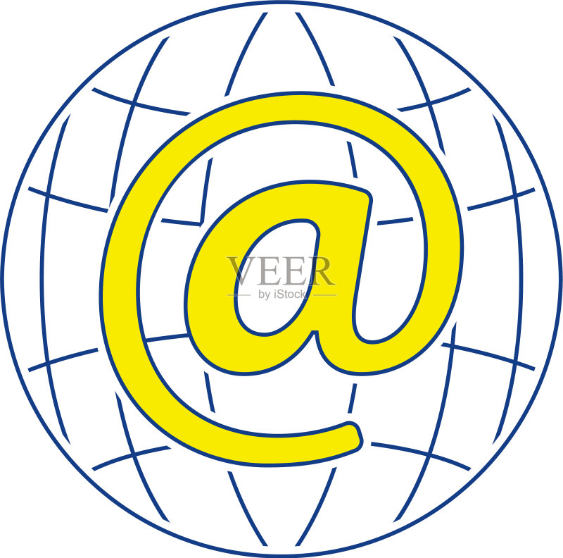 全球电子邮件图标图标素材