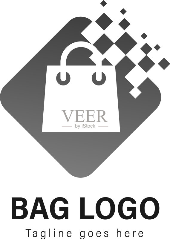 现代商店Logo模板设计图标素材