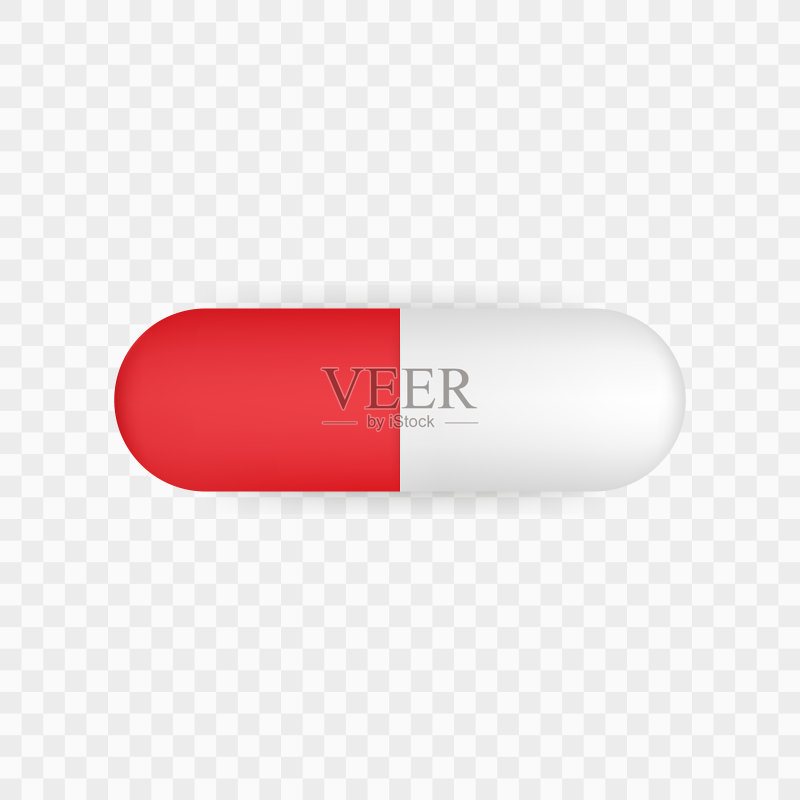从打开的容器中倒出的胶囊药丸小球图标素材