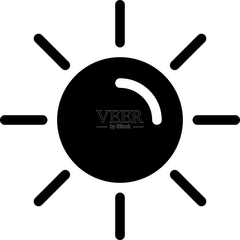 太阳图标素材