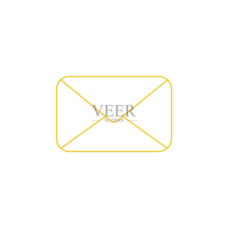 已关闭的邮件信封图标图标素材