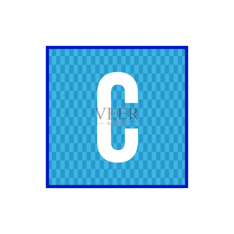 首字母c标志模板设计图标素材